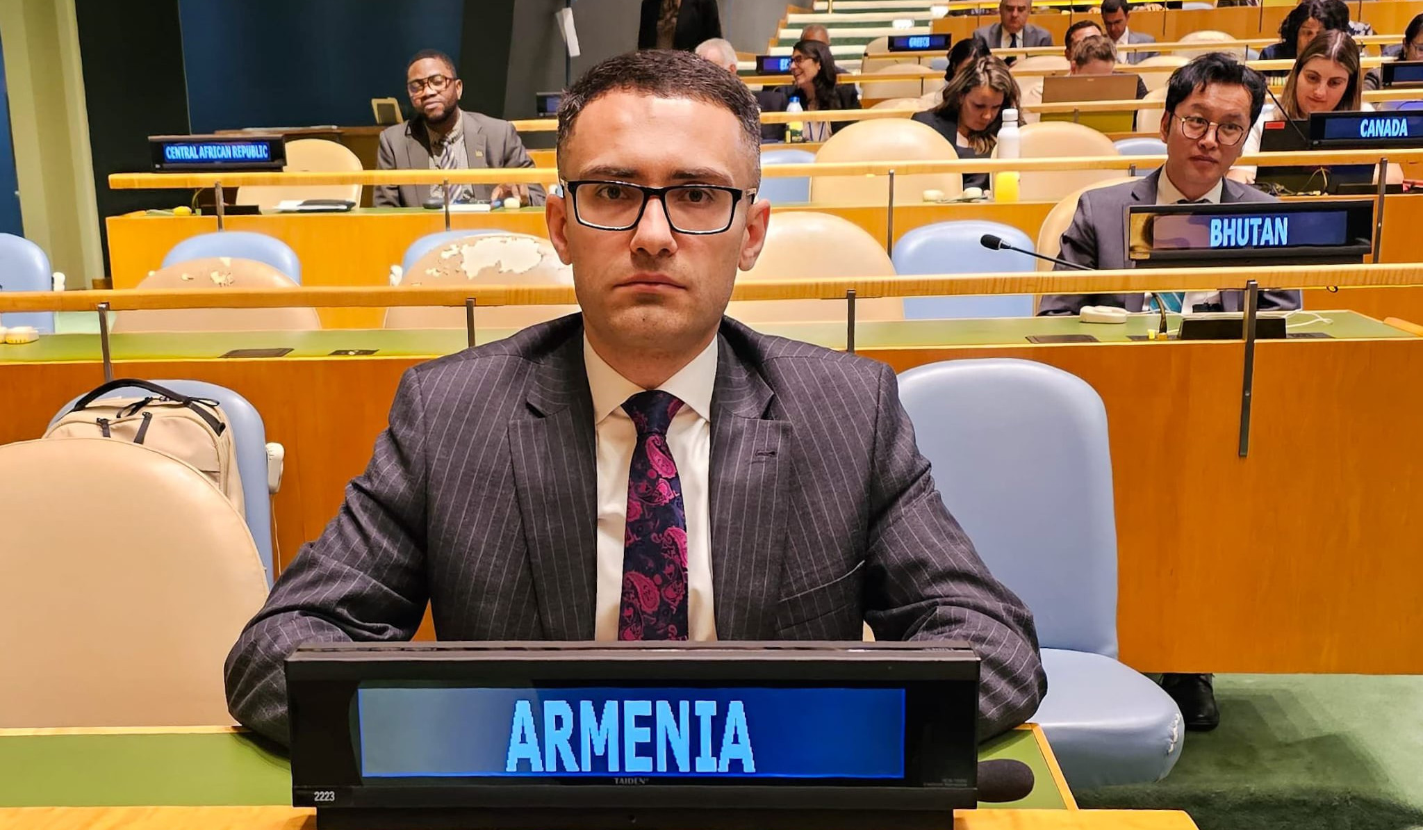 Արսեն Քոթանջյանն ընտրվել է ՄԱԿ-ի գլխավոր ասամբլեայի 81-րդ նստաշրջանի 1-ին կոմիտեի փոխնախագահ