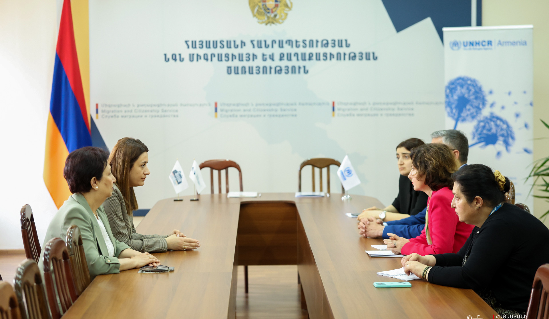 Հայաստանն ու ՄԱԿ ՓԳՀ-ն ամրապնդում են համագործակցությունը միջազգային պաշտպանության համակարգերի զարգացման ուղղությամբ