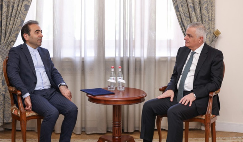 Mher Grigoryan and Iran’s Ambassador highlight importance of developing cooperation in energy, logistics, and trade-economic sectors