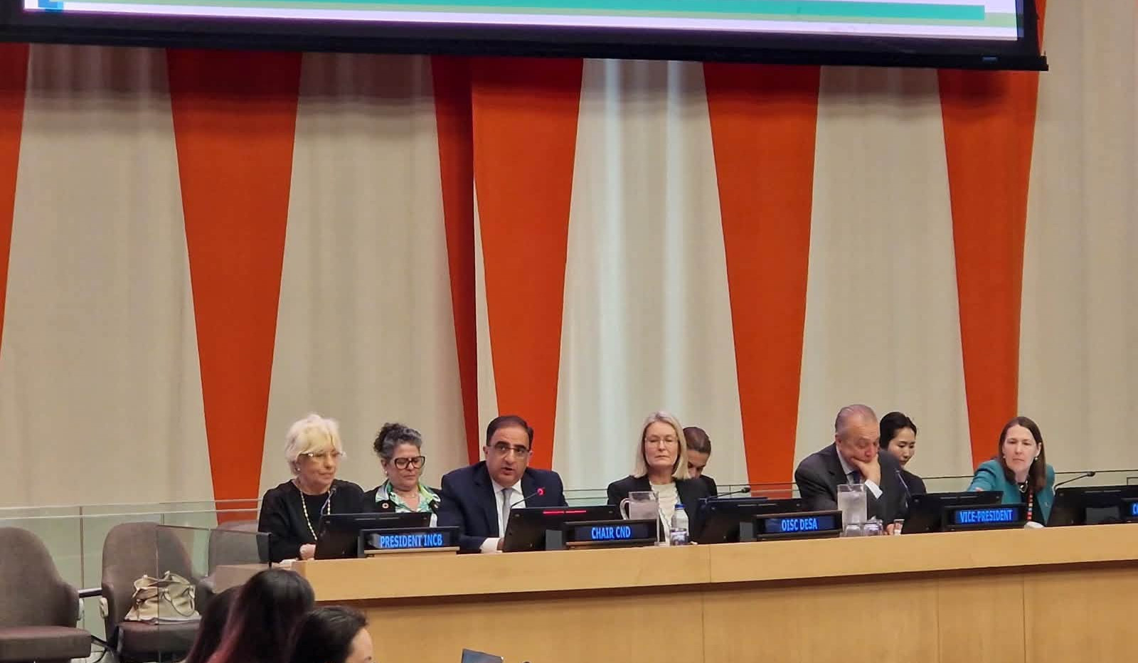 Անդրանիկ Հովհաննիսյանը ECOSOC-ում ներկայացրել է Թմրամիջոցների հարցերով հանձնաժողովի աշխատանքները։