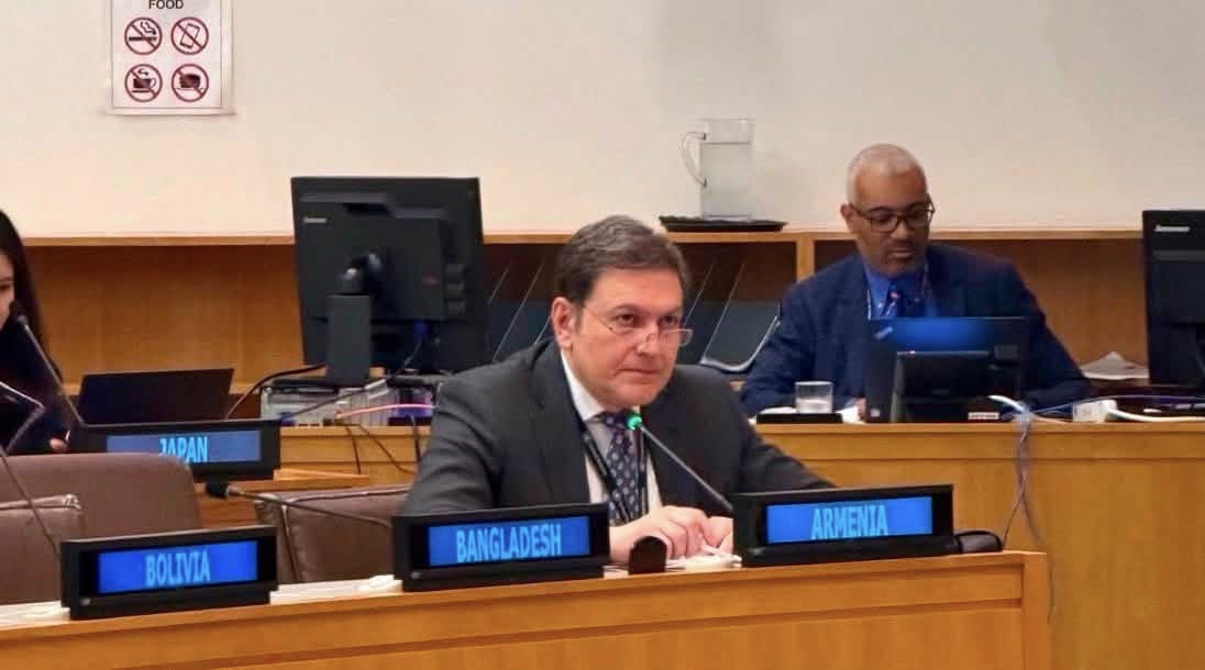 Paruyr Hovhannisyan reaffirmed Armenia's support to UNDP and UNFPA and emphasized importance of partnership with program countries