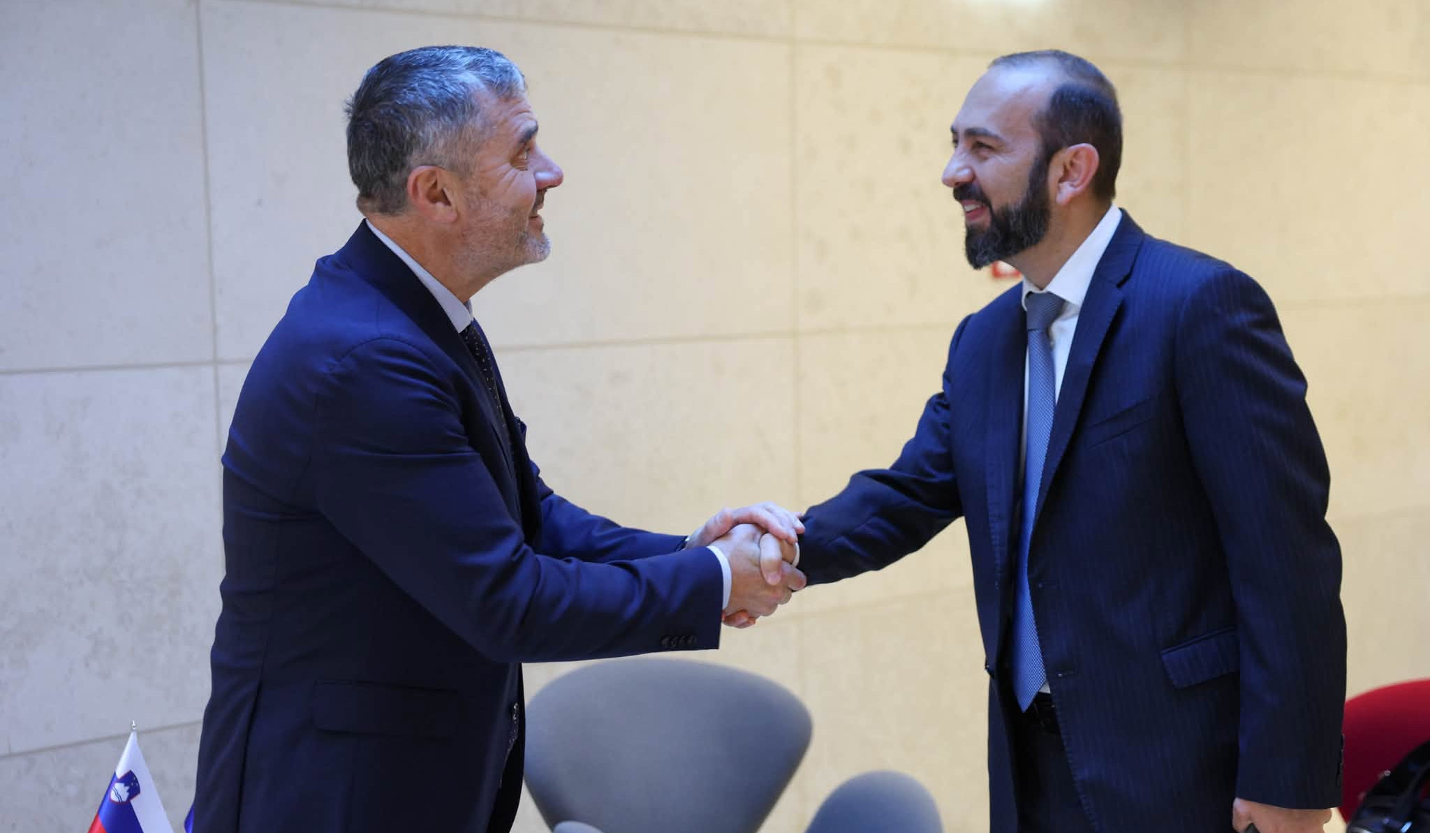 Հայաստանը և Սլովենիան զարգացնում են համագործակցությունը. Միրզոյանը հանդիպել է իր պաշտոնակցի հետ