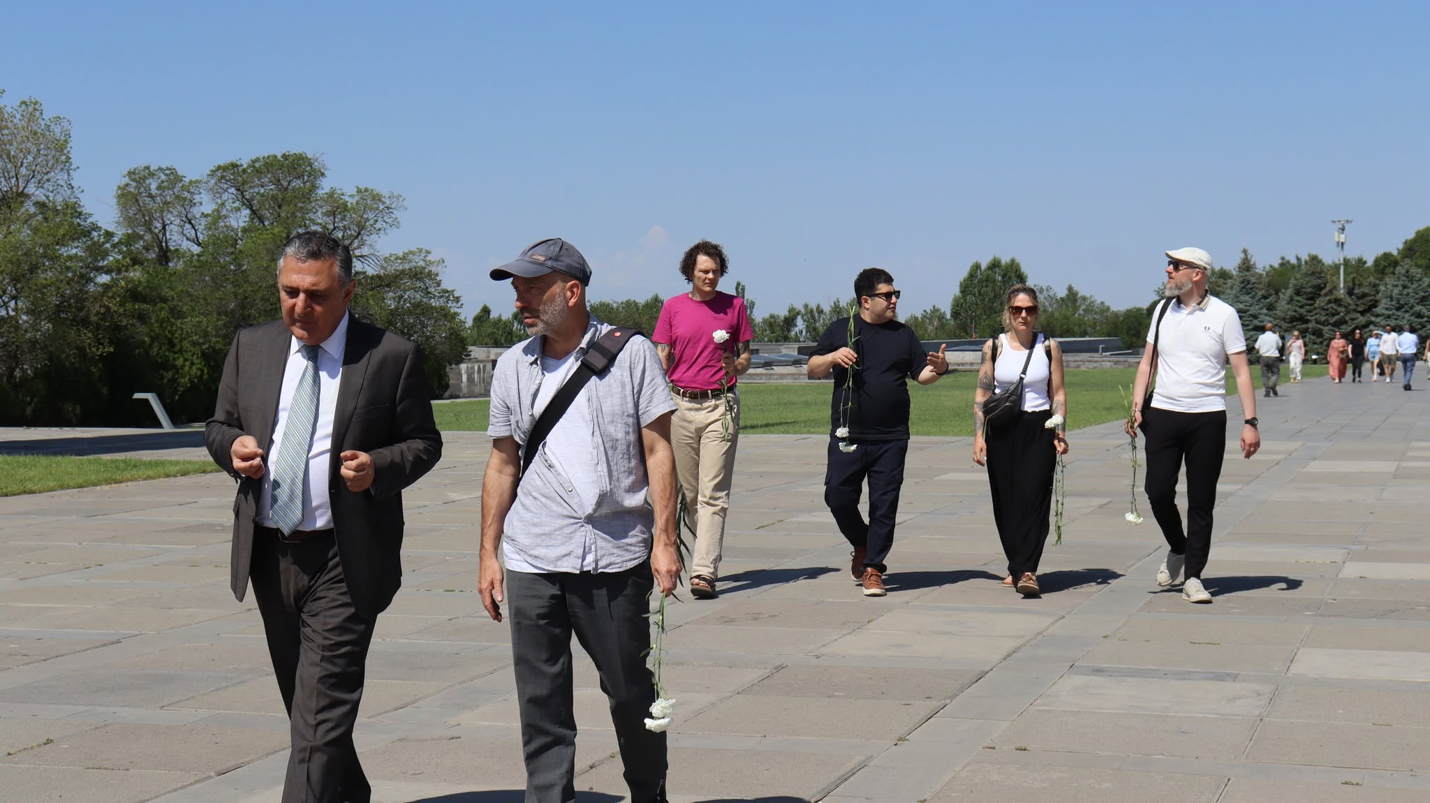 Representatives of Leipzig cultural organizations visited Armenian Genocide Memorial Complex