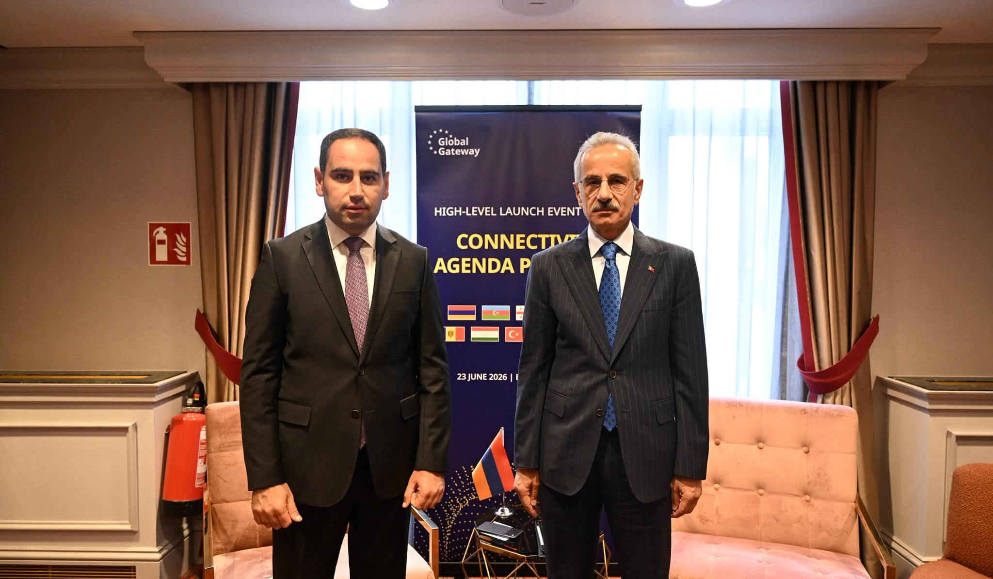 Խուդաթյանը և Թուրքիայի տրանսպորտի նախարարը անդրադարձել են Անիի կամրջի վերականգնման աշխատանքներին