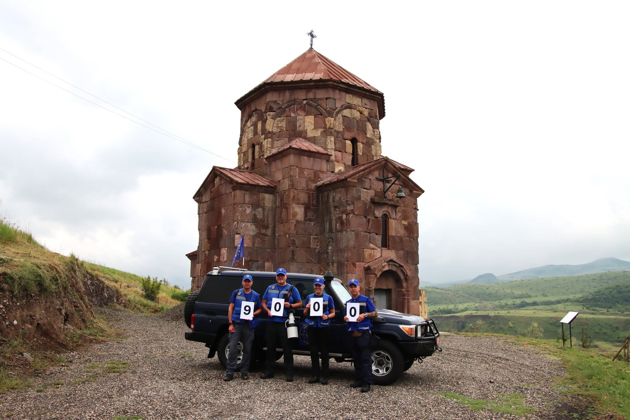 EU Monitoring Mission in Armenia carried out its 9,000th patrol