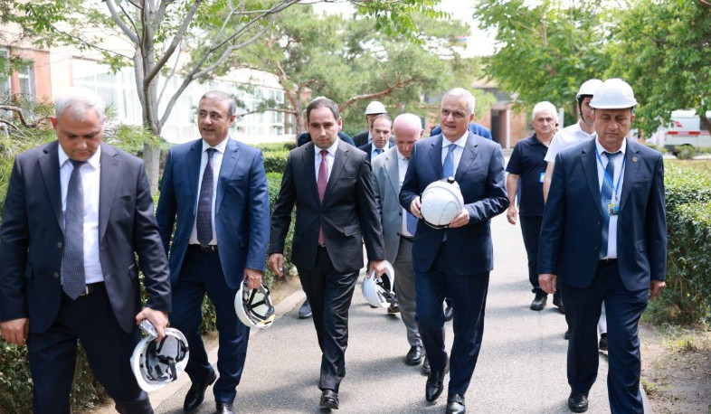 Մհեր Գրիգորյանն ու Դավիթ Խուդաթյանն այցելել են ՀԱԷԿ. քննարկվել է 2-րդ էներգաբլոկի շահագործման ժամկետի երկարաձգման ընթացքը