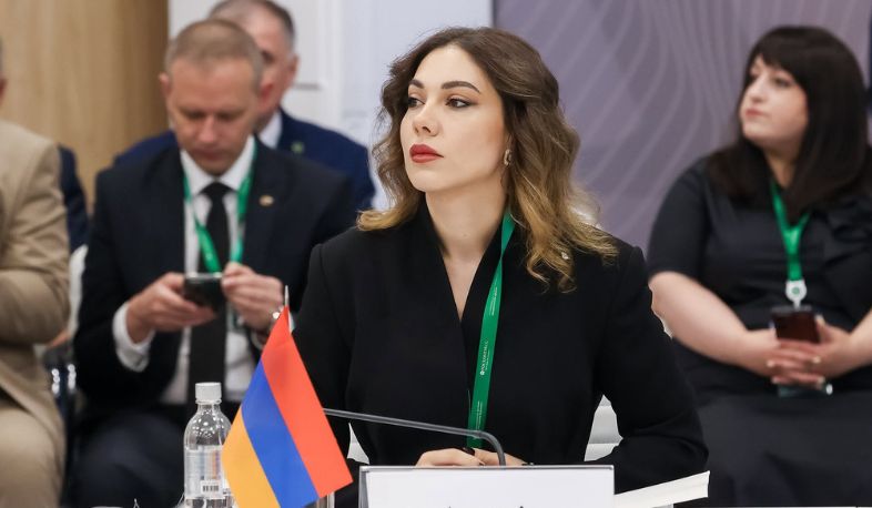 Սրբուհի Գալյանը Սանկտ Պետերբուրգում ներկայացրել է դատաիրավական բարեփոխումների արդյունքներն ու առաջնահերթությունները