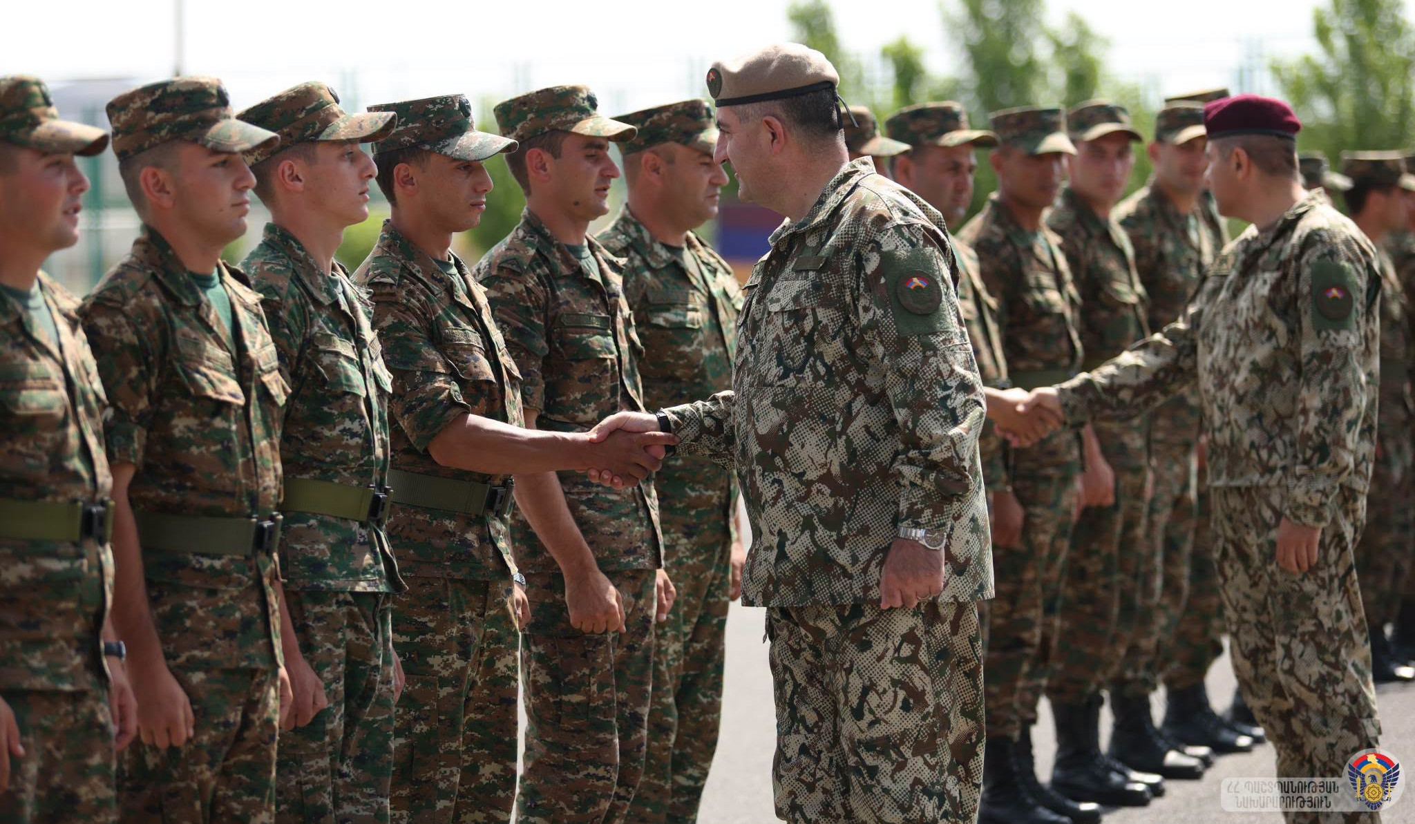 ԶՈՒ ԳՇ պետ, գեներալ-լեյտենանտ Էդվարդ Ասրյանը ներկա է եղել սերժանտական համակարգի զինծառայողների երդման հանդիսավոր արարողությանը
