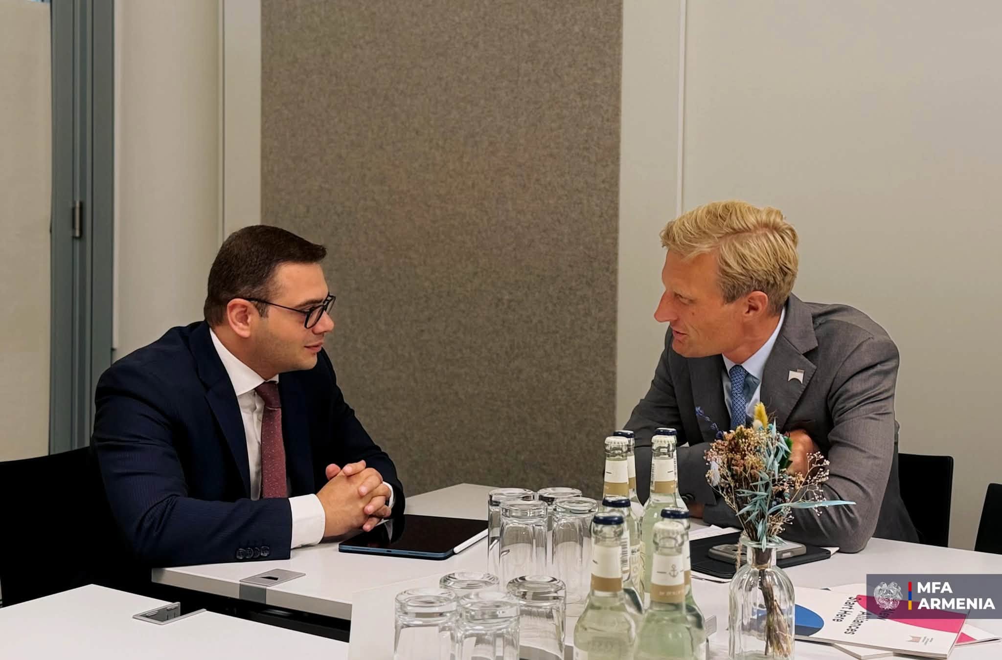 Meeting of Deputy Foreign Minister of Armenia with Acting Executive Director of World Food Programme