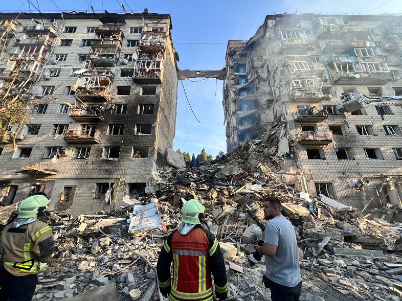 Новое масштабное нападение на Киев, есть жертвы: BBC