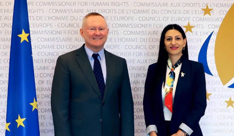 Independence of Human Rights Defender must be guaranteed: Anahit Manasyan met with Michael O’Flaherty