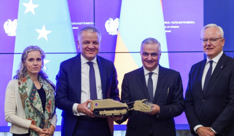 EU strengthens Armenia's humanitarian demining capacity