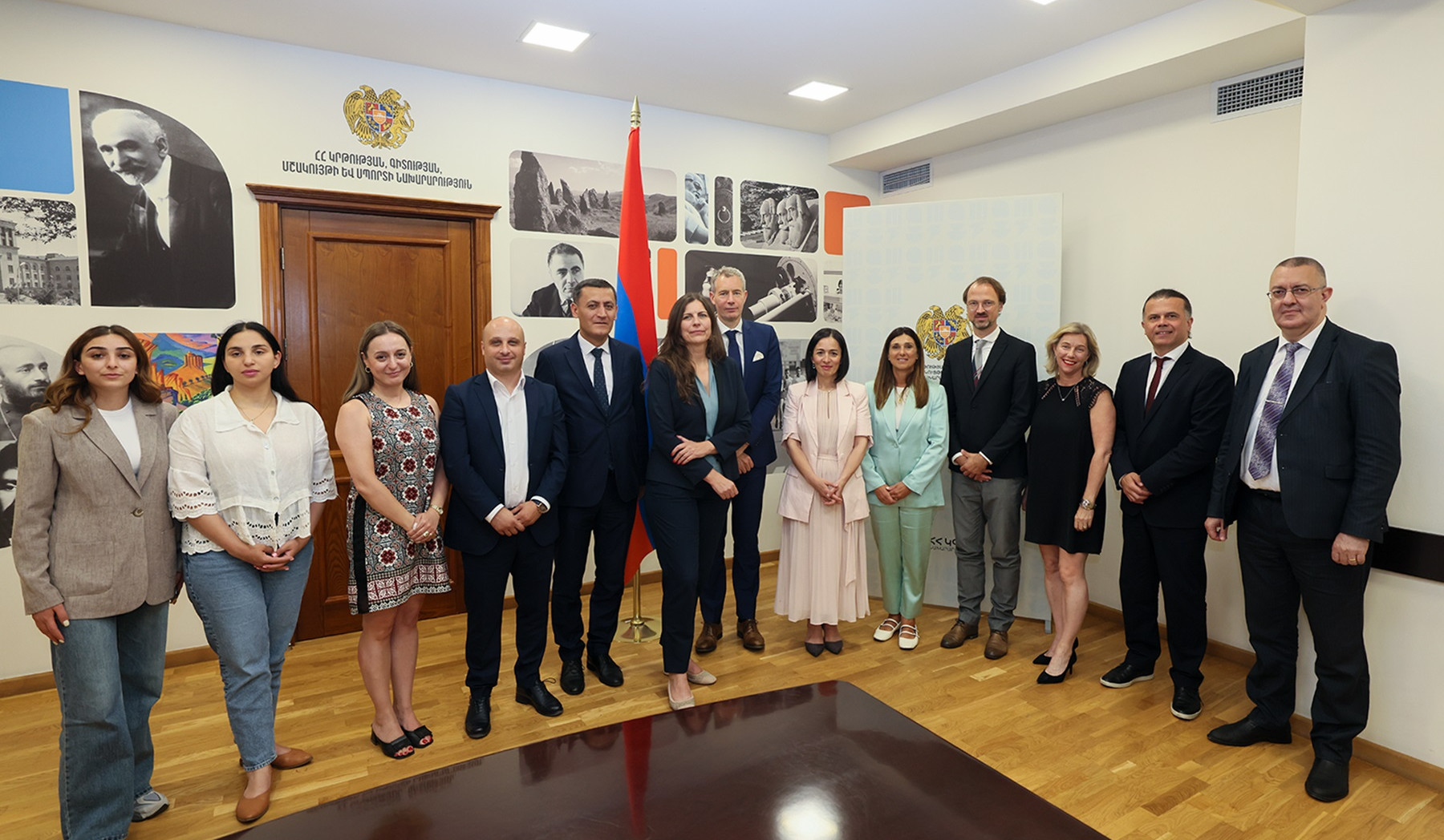 Սպորտի ոլորտում Եվրոպայի խորհրդի հետ համագործակցությունը Կառավարության առաջնահերթություններից է. ԿԳՄՍ նախարար