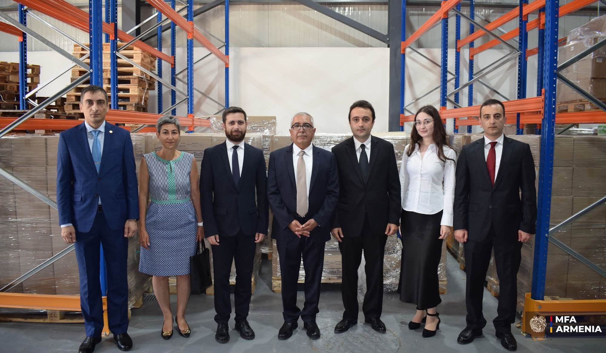 Տեղի է ունեցել Լիբանանին տրամադրված մարդասիրական օգնության հանձնման պաշտոնական արարողությունը