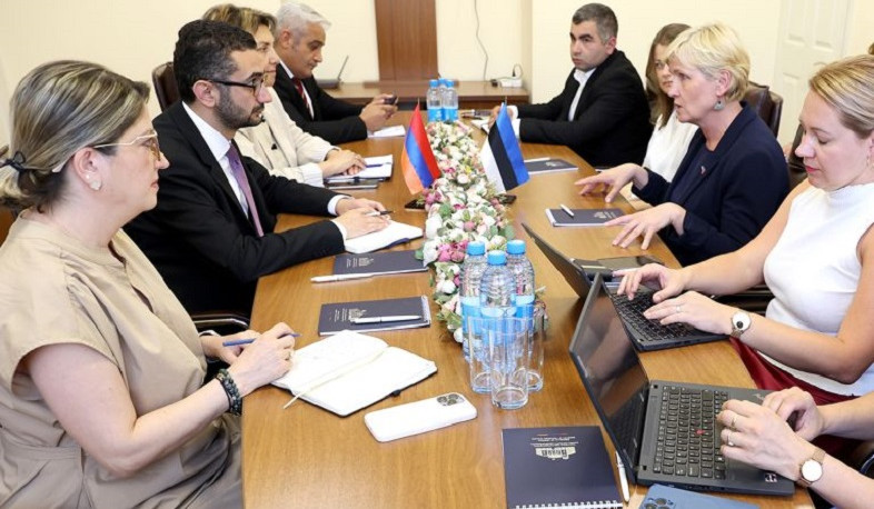 Հայաստանը շարունակում է մնալ Էստոնիայի առաջնահերթ գործընկեր երկրներից մեկը․ Արմեն Ղազարյանն ընդունել է Էստոնիայի միջազգային զարգացման կենտրոնի ղեկավար կազմին