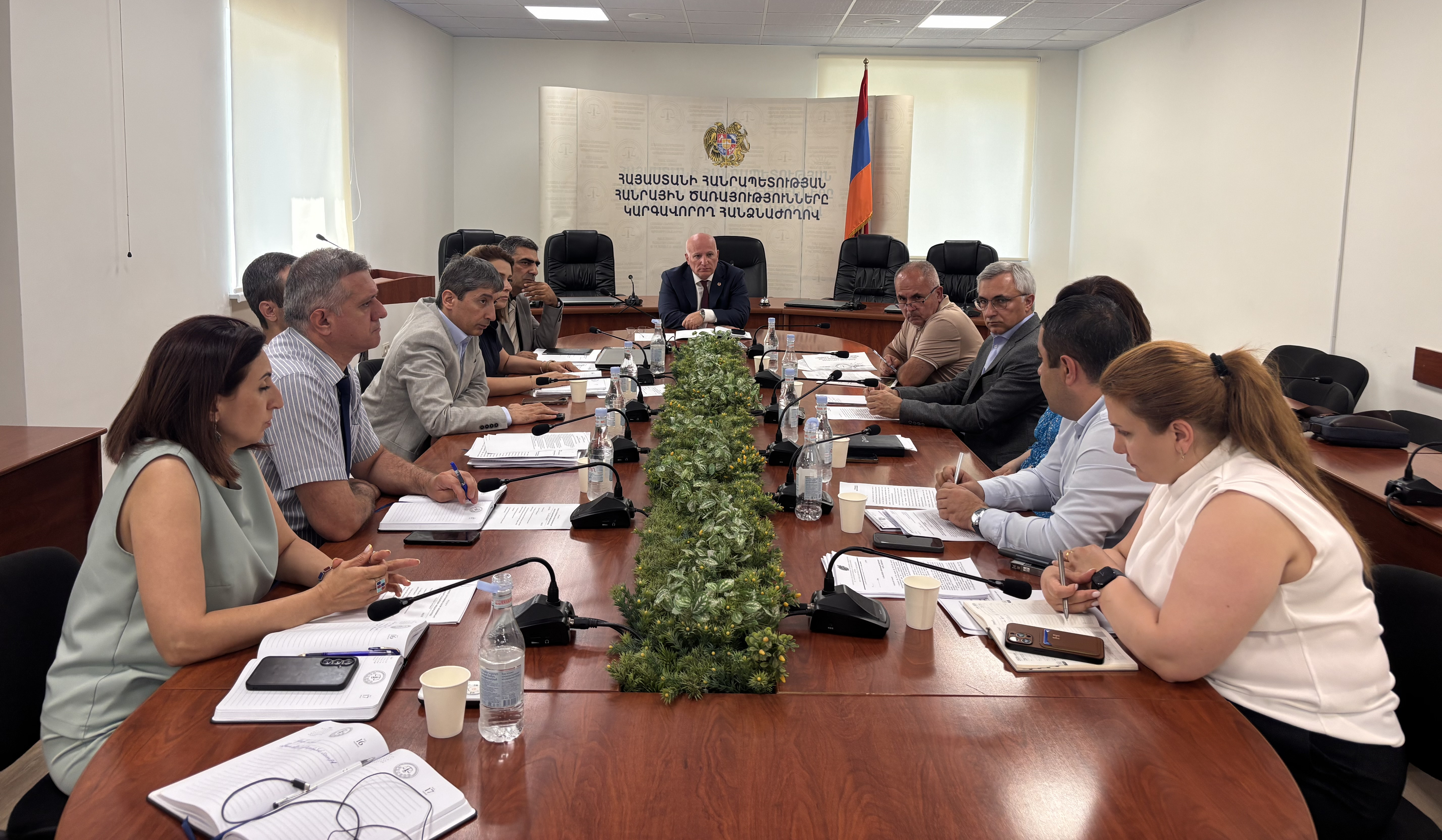 ՀԾԿՀ-ում քննարկվել են ջրամատակարարման և ջրահեռացման ոլորտի կարգավորման առանցքային հարցերը
