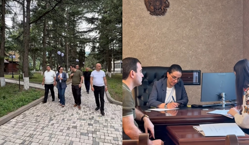 Գլխավոր դատախազն այցելել է Իջևան համայնքին վերադարձված քաղաքային զբոսայգի, ապա աշխատանքային քննարկում անցկացրել Տավուշի մարզի դատախազությունում