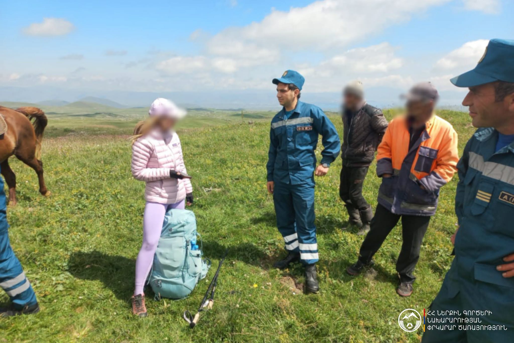 Փրկարարները հայտնաբերել են օտարերկրացի զբոսաշրջիկին և ուղեկցել Գավառ