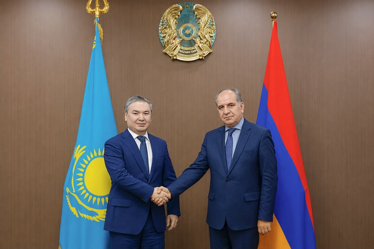 Քննարկվել են արդյունաբերության ոլորտում հայ-ղազախստանյան միջպետական փոխգործակցության ընդլայնման հարցեր