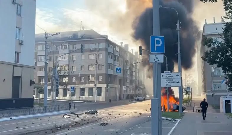 Ukrainian drone strikes in Russia cause casualties and injuries