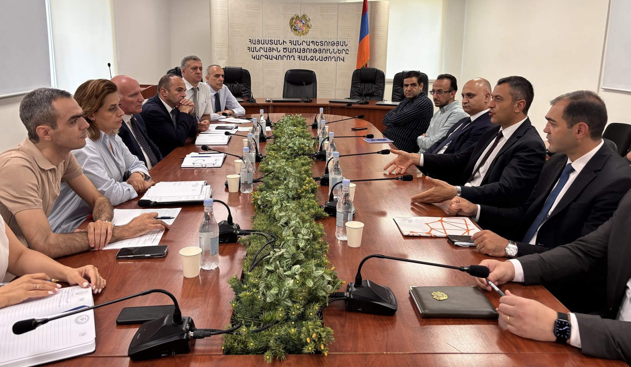 ՀԾԿՀ-ում քննարկվել են հանրային ենթակառուցվածքների տարածական տվյալների ազգային գեոպորտալին ինտեգրման հարցերը