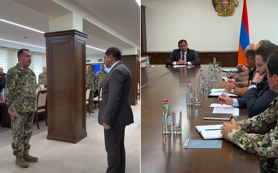 Այսօր անցկացրի խորհրդակցություն՝ զինված ուժերում ծառայության հետագա կազմակերպման, կարգապահության բարձրացման հարցերի վերաբերյալ. Սուրեն Պապիկյան