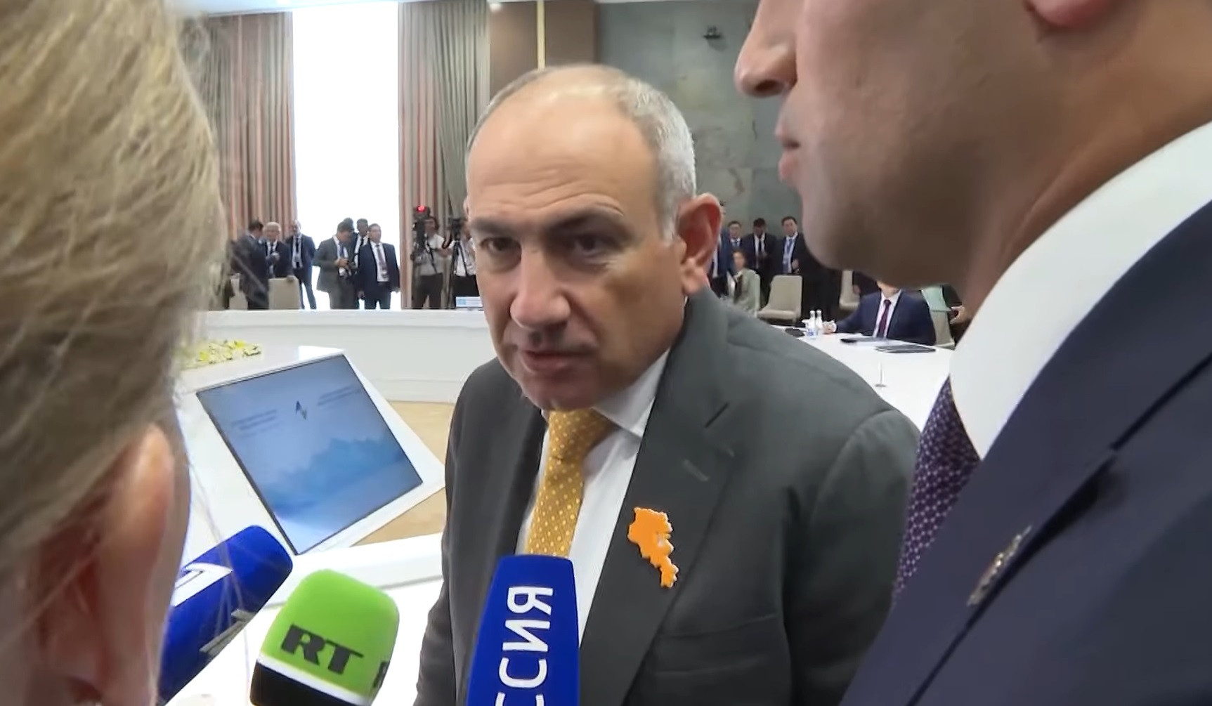 Никол Пашинян ответил на вопросы представителей российских СМИ