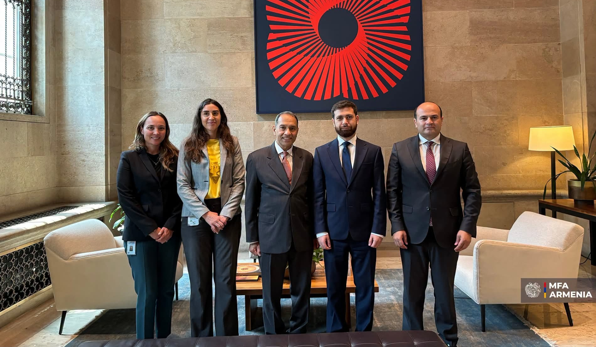 Վահան Կոստանյանն ու Քուշ Չոքսին քննարկել են Հայաստան-ԱՄՆ տնտեսական համագործակցության խորացումը