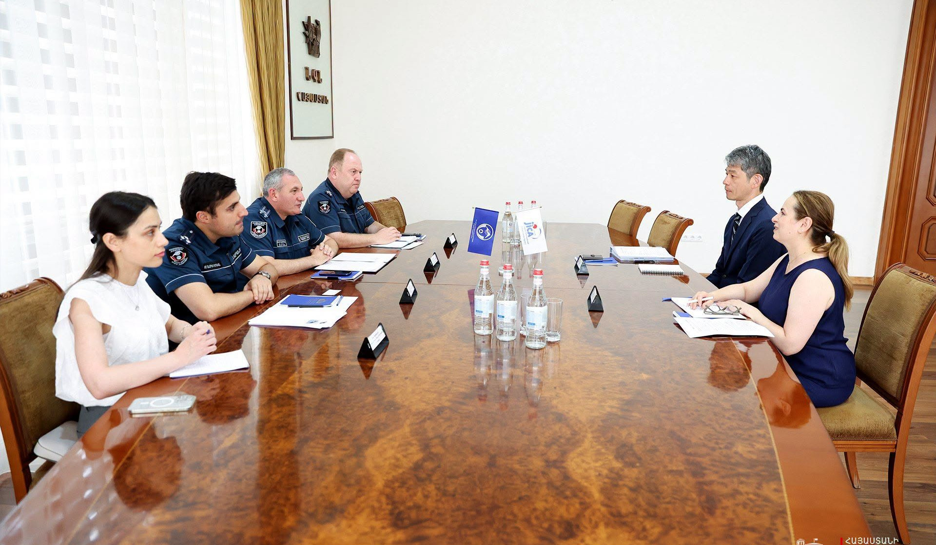 Ճապոնիան կշարունակի աջակցել Հայաստանին աղետների ռիսկի կառավարման ոլորտում․ հանդիպում ՆԳՆ-ում