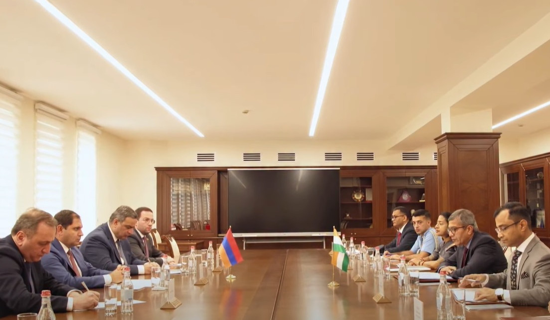 Սուրեն Պապիկյանը և Հնդկաստանի պաշտպանության քարտուղարը քննարկել են ռազմատեխնիկական գործակցությանը վերաբերող հարցեր