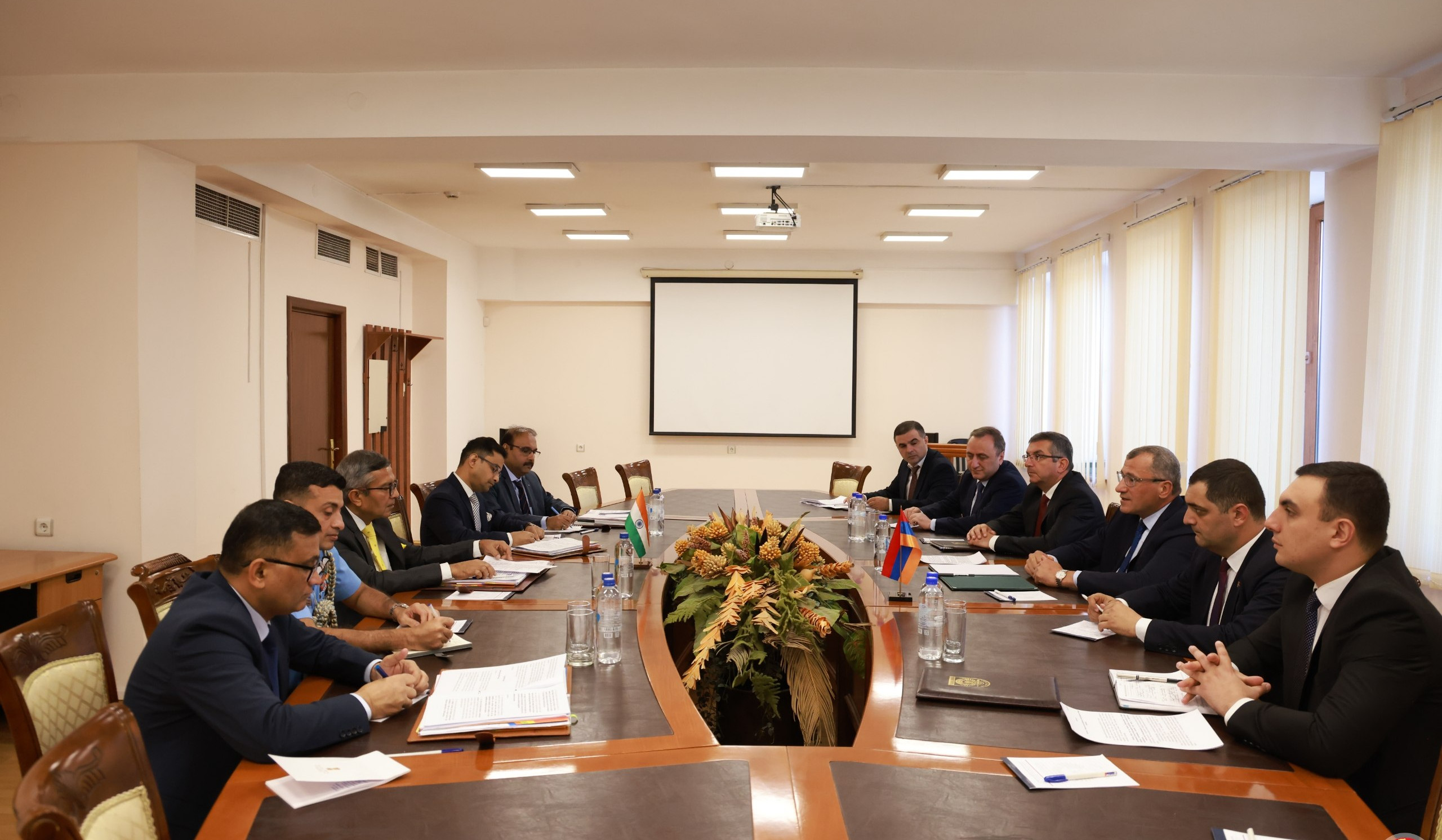 Քննարկվել են պաշտպանության բնագավառում Հայաստան-Հնդկաստան համագործակցությանն առնչվող հարցեր
