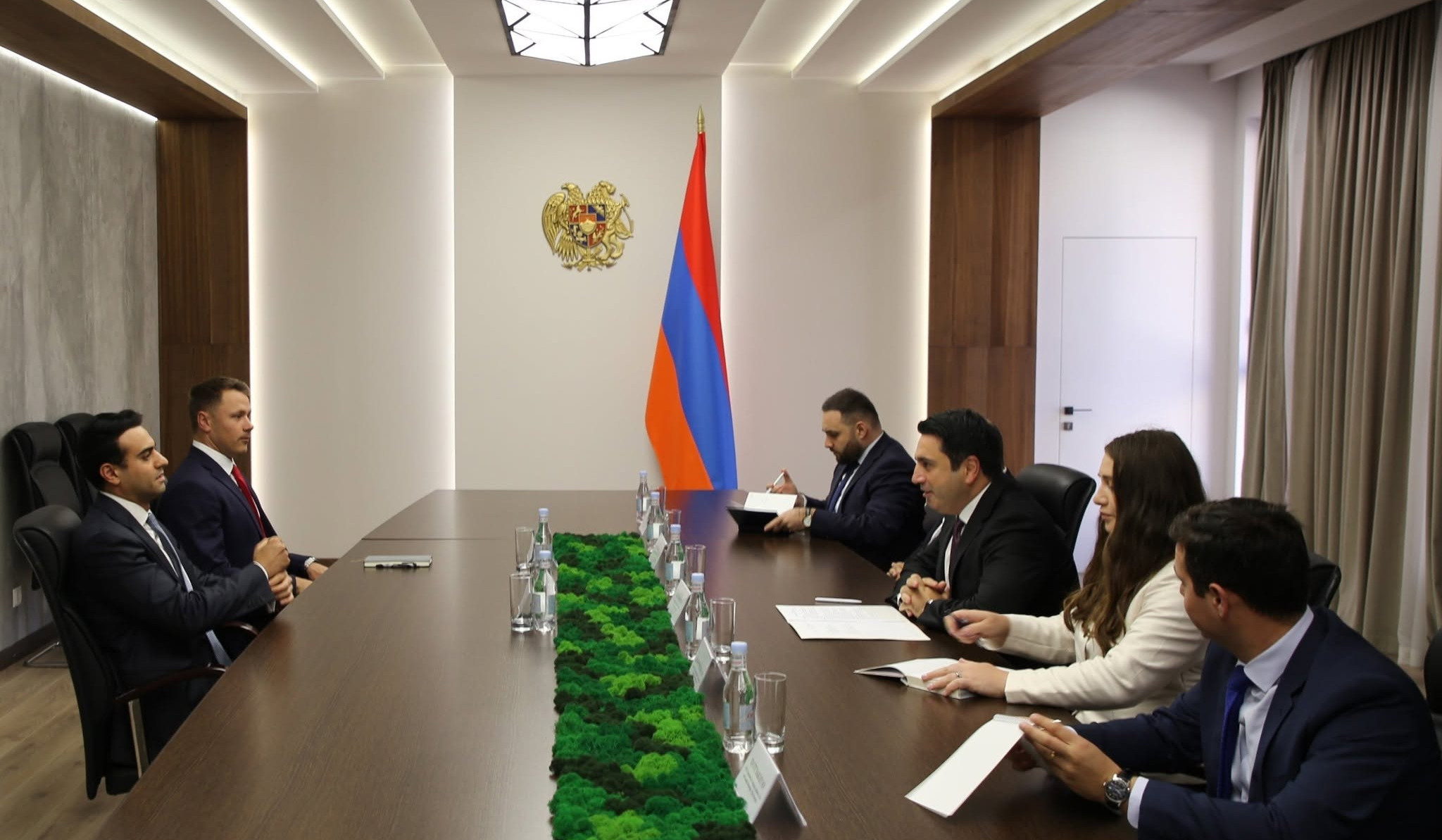 Secretary of Armenia’s Security Council and U.S. Congressman discuss issues related to TRIPP project