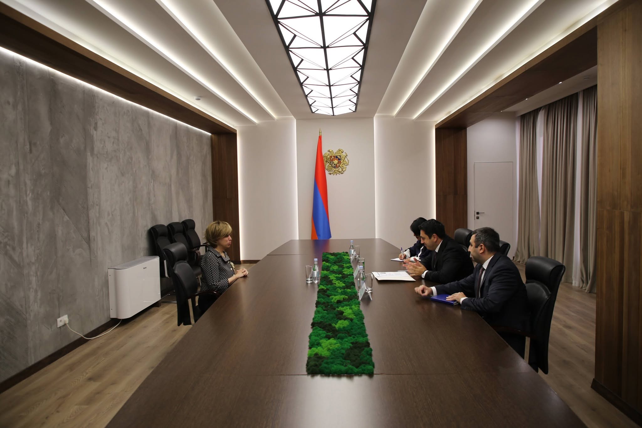 Egyptian Ambassador congratulates Alen Simonyan on his appointment as Secretary of Security Council