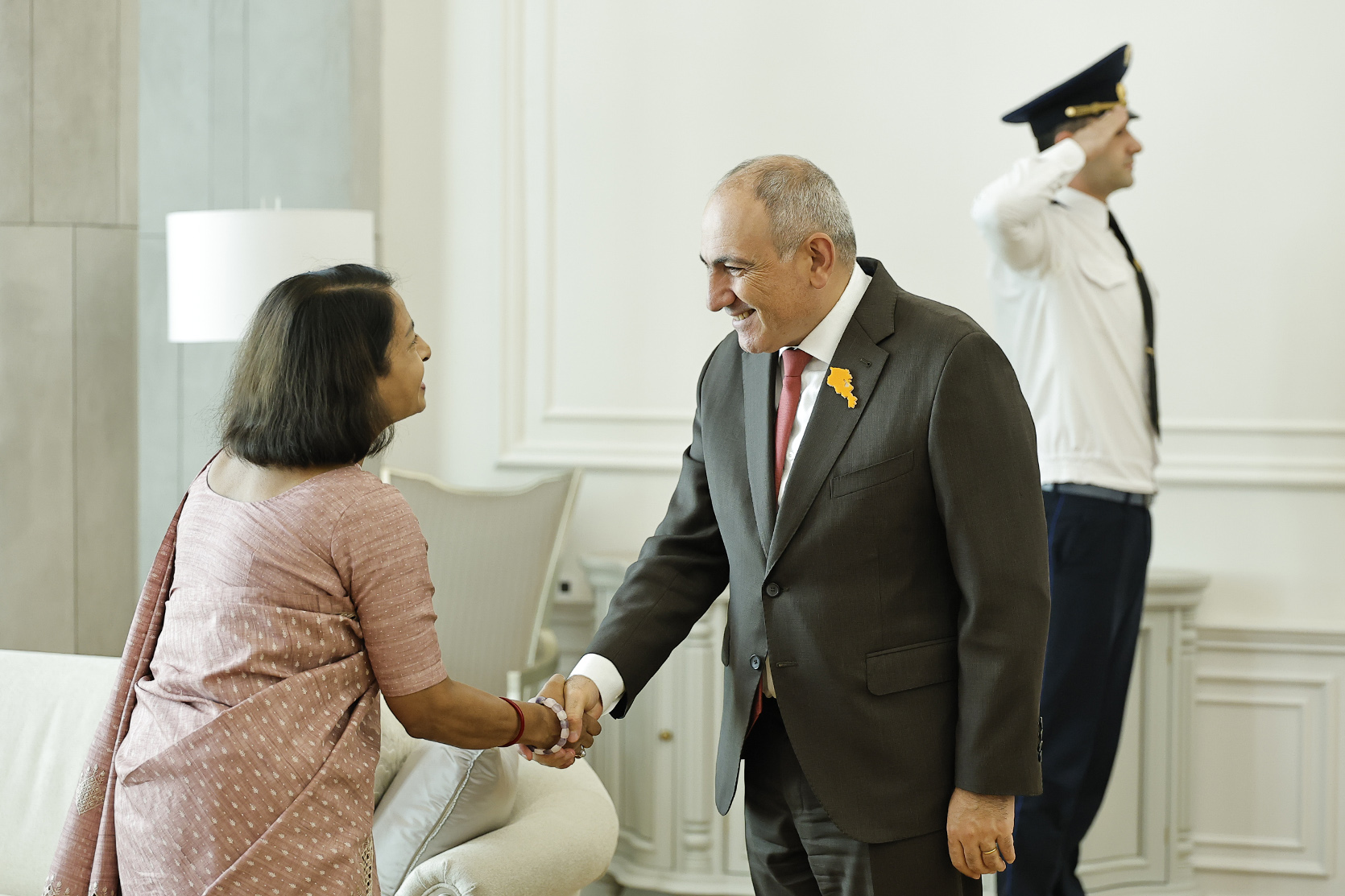 Prime Minister holds farewell meeting with Indian Ambassador