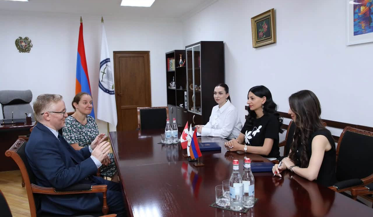 ՄԻՊ-ը և Կանադայի դեսպանը քննարկել են մարդու իրավունքների պաշտպանության և ժողովրդավարական արժեքների ամրապնդման հարցեր