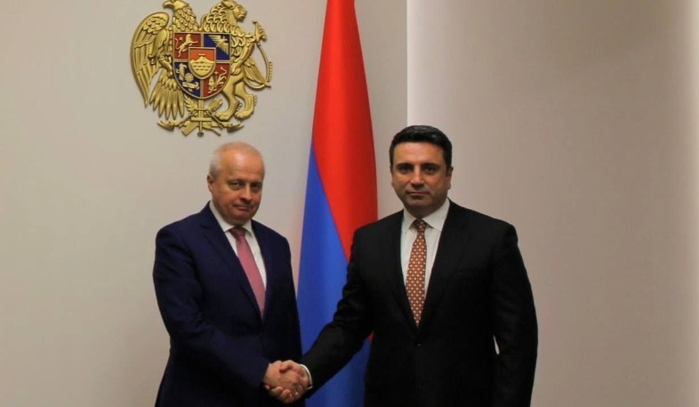 Russian Ambassador congratulates Alen Simonyan on his appointment as Secretary of Security Council