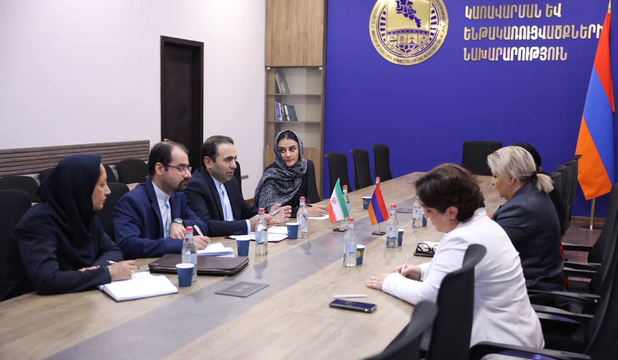 ՏԿԵ փոխնախարարը և դեսպանն անդրադարձել են Հայաստան–Իրան պետական սահմանին՝ Արաքս գետի վրա, երկրորդ կամրջի կառուցման նախաձեռնությանը