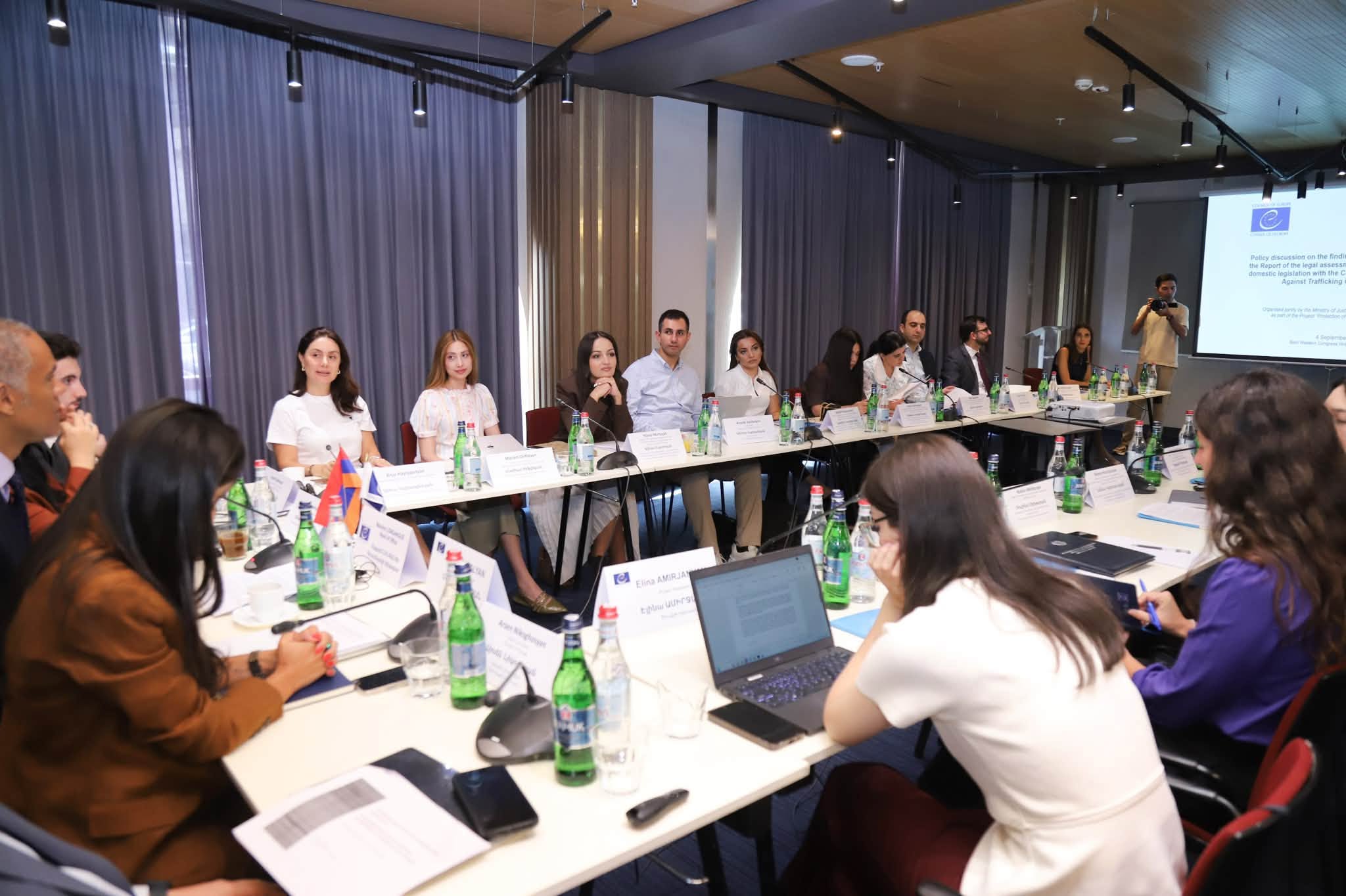 Արդարադատության նախարարությունում քննարկվել են «Մարդու օրգանների թրաֆիքինգի դեմ» կոնվենցիայի պահանջները