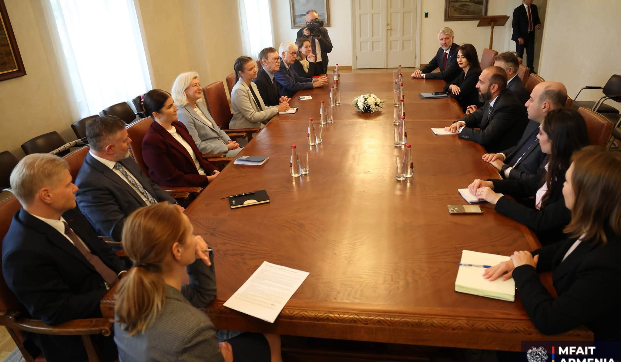 Արարատ Միրզոյանի և Լատվիայի առաջատար մտակենտրոնների ներկայացուցիչների հետ հանդիպմանը անդրադարձ է կատարվել ԹՐԻՓՓ նախագծի ընթացքին