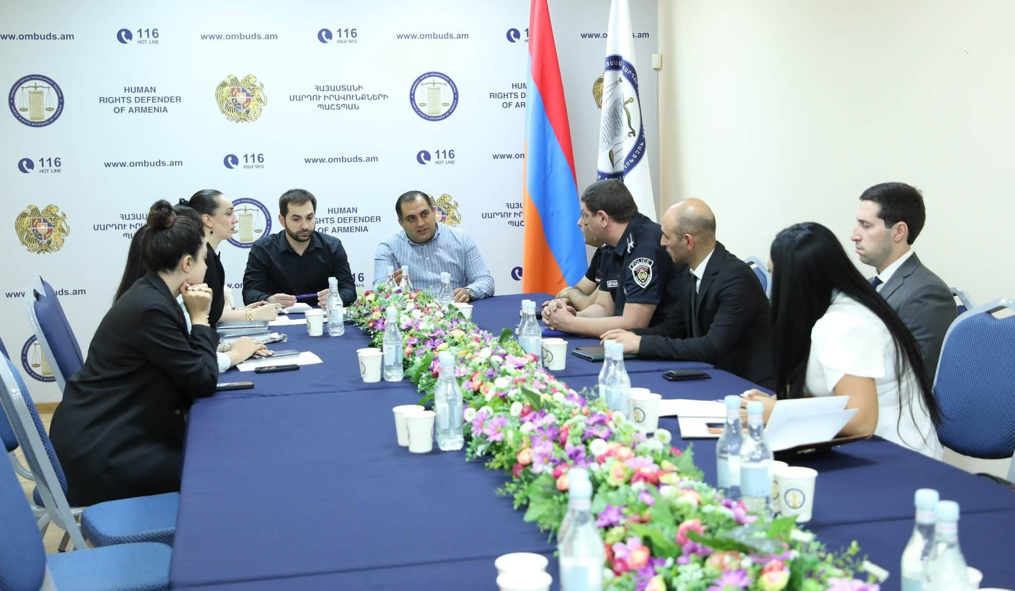 ՄԻՊ հաստատությունում կազմակերպվել է աշխատանքային քննարկում իրավապահ համակարգի ներկայացուցիչների հետ՝ ազատությունից զրկված անձանց իրավունքների պաշտպանության հարցերի շուրջ
