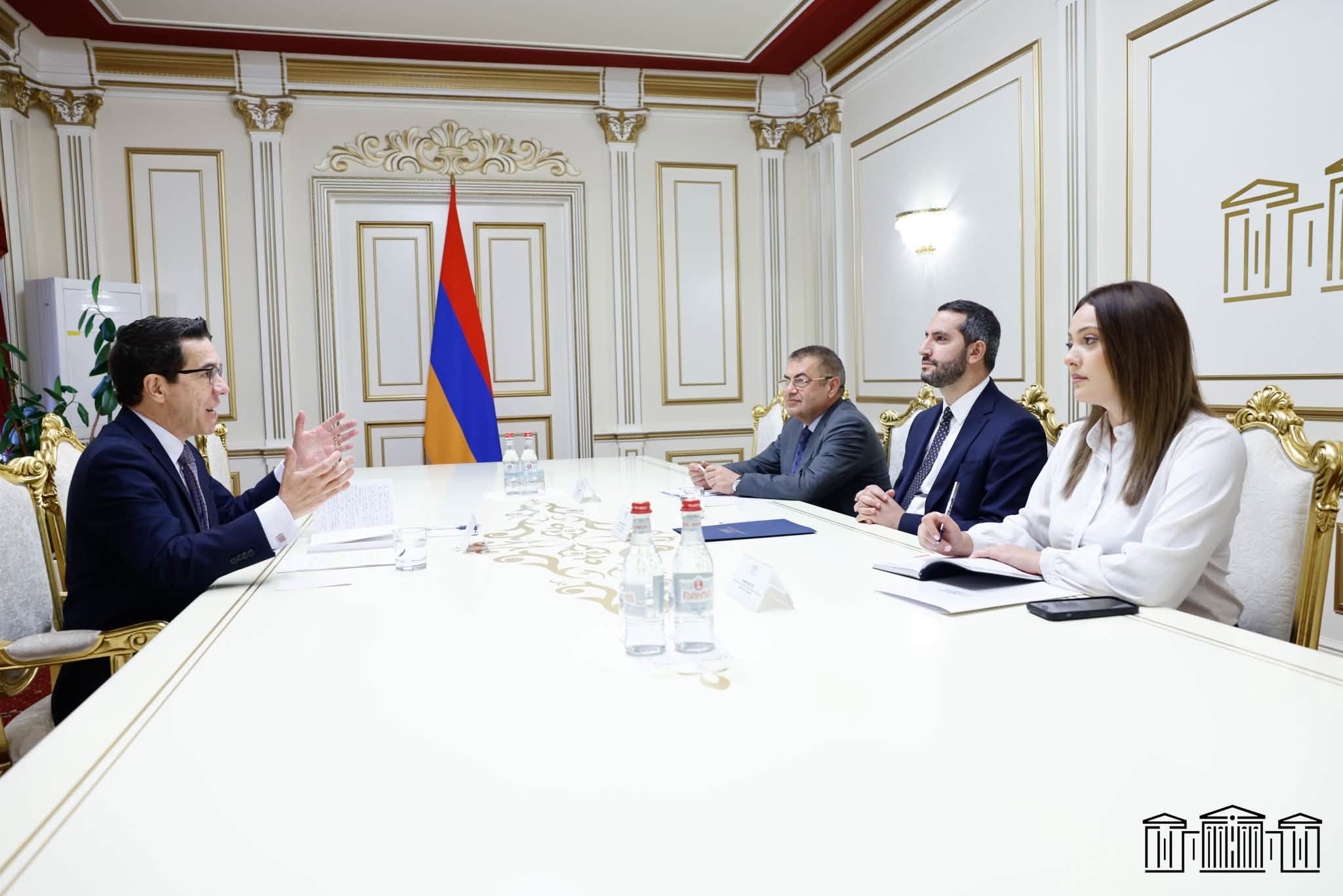 Ruben Rubinyan Receives Ambassador of Brazil to Armenia