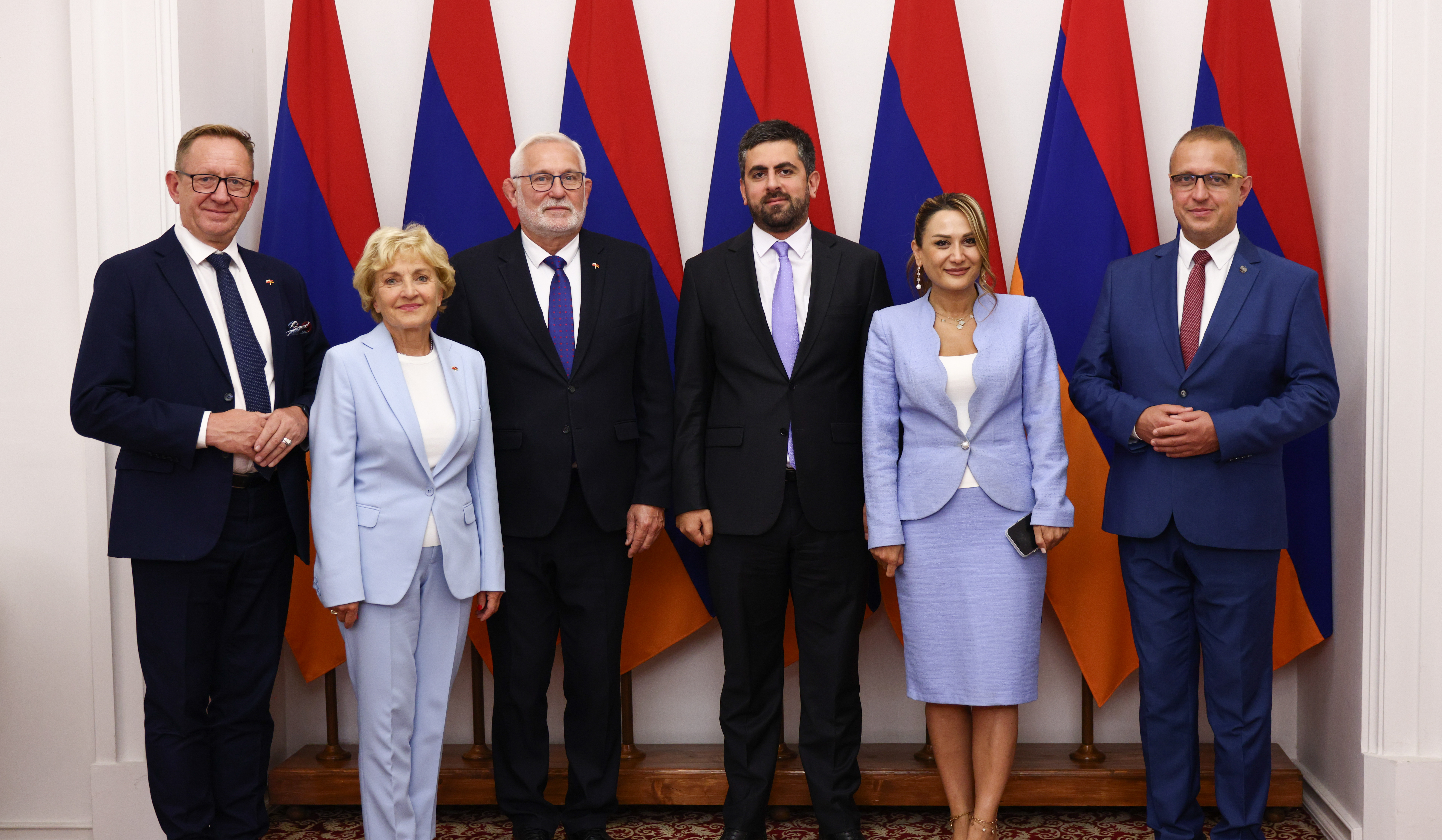 Խորհրդարանում Լեհաստանի Սեյմի պատվիրակության հետ հանդիպմանը կարևորվել է Հարավային Կովկասում խաղաղության հաստատումը