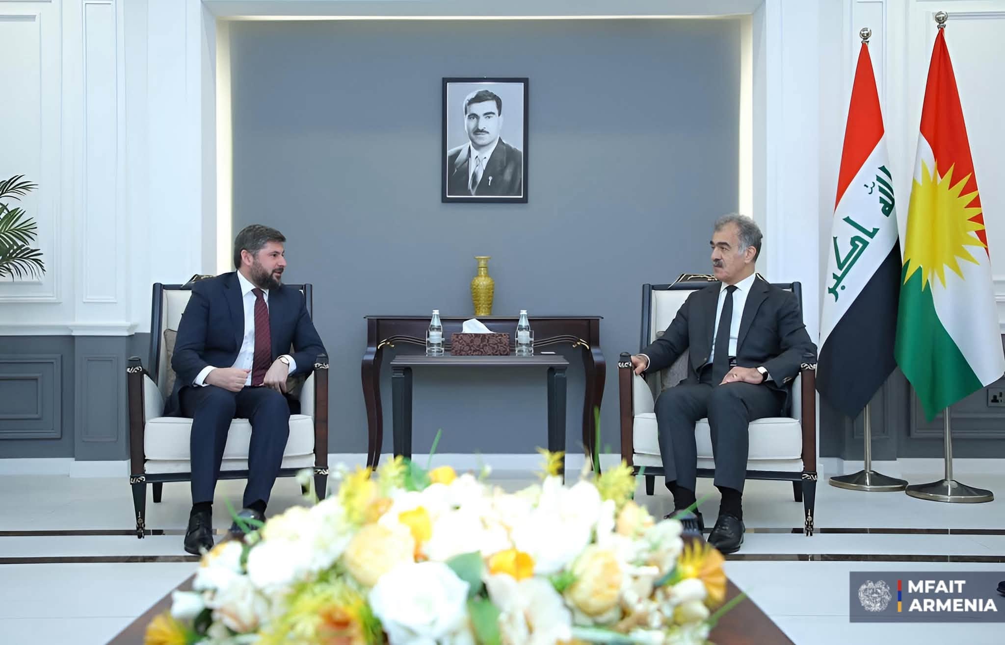 Հայաստանն Իրաքյան Քուրդիստանի հետ քննարկել է առևտրատնտեսական կապերը զարգացնելու հնարավորությունները