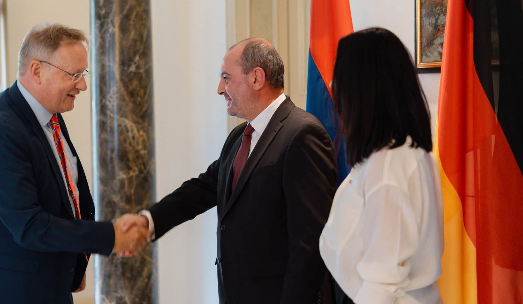 Գերմանիայում ՀՀ դեսպանատանը տեղի է ունեցել պաշտոնական ընդունելություն՝  Անկախության 35-րդ տարեդարձի առթիվ