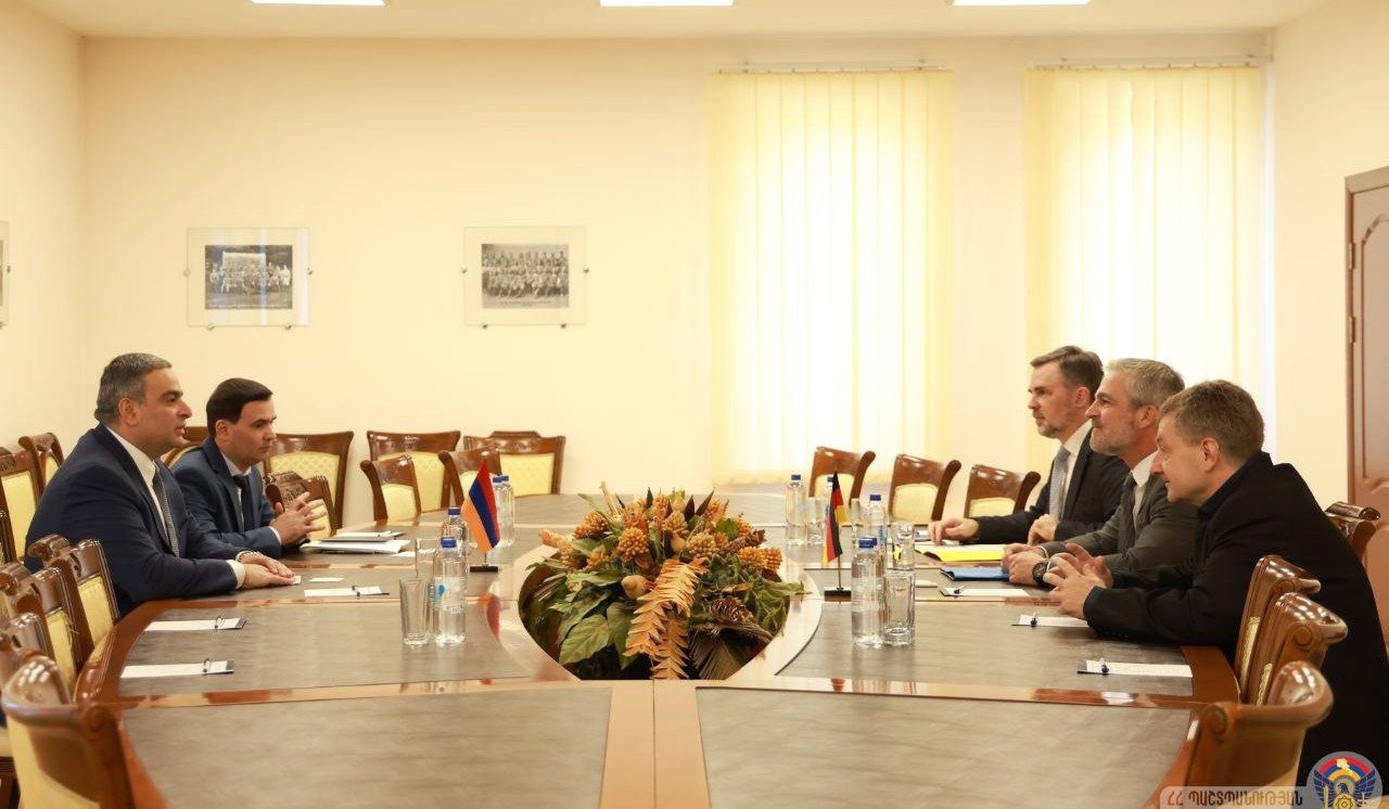 Գերմանիայի զինված ուժերի ստորաբաժանման ներկայացուցիչների հետ քննարկվել են պաշտպանության բնագավառում համագործակցության զարգացմանը վերաբերող հարցեր