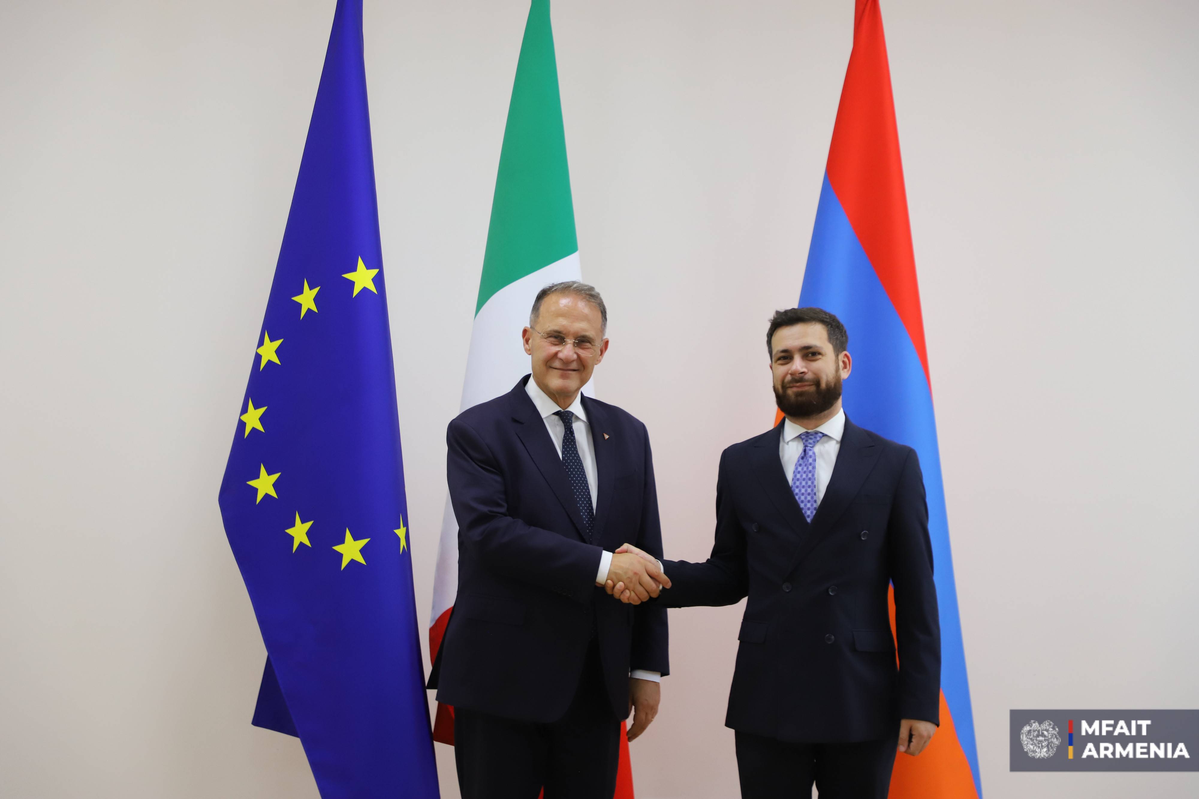 Հայաստանի և Իտալիայի արտաքին քաղաքական գերատեսչությունների միջև հերթական քաղաքական խորհրդակցություններն են տեղի ունեցել