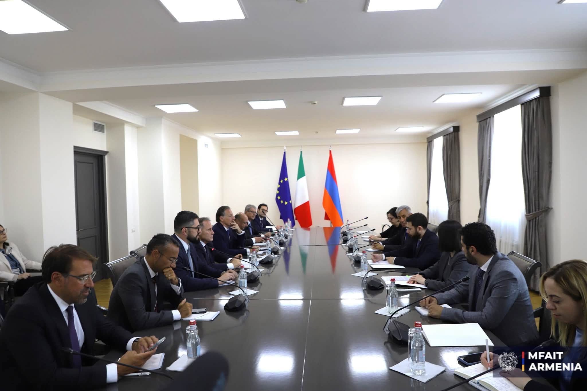Ermənistanda İtaliya İnkişaf Əməkdaşlıq Agentliyinin regional ofisi açılır