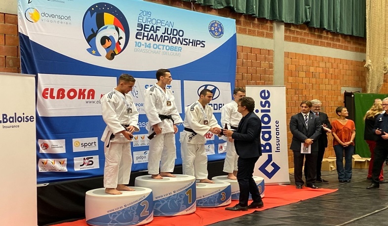 Ձյուդոիստ Ռոբերտ Գևորգյանը՝ Եվրոպայի խուլերի առաջնության բրոնզե մեդալակիր