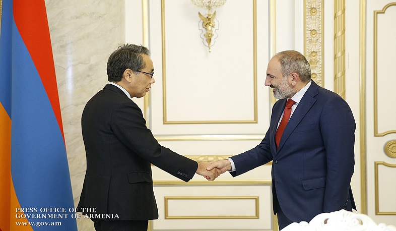 Նիկոլ Փաշինյանն ընդունել է Ճապոնիայի վարչապետի հատուկ խորհրդականին