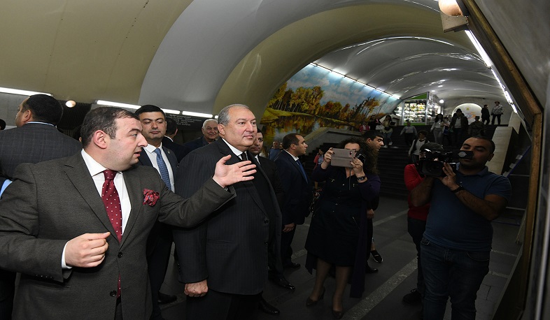 Արմեն Սարգսյանը ներկա է եղել Կոմիտասի 150-ամյակին նվիրված միջոցառմանը